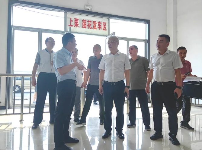 萍鄉(xiāng)長運:萍鄉(xiāng)市委常委、市委統戰(zhàn)部領導深入萍鄉(xiāng)長運督導安全生產工作