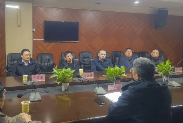 九江長運 九江市市委社會工作部領導調研九江長運